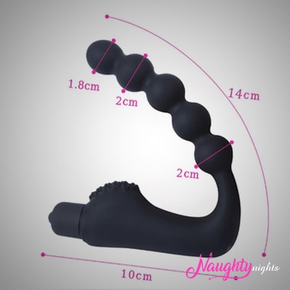 Flexible Vibrating Anal Beads