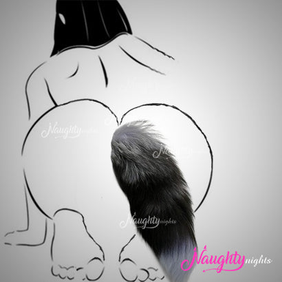 Fox Tail Diamond Anal Plug