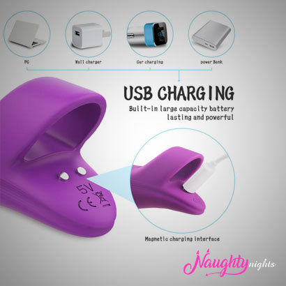 USB Charging Multipurpose Finger Vibrator