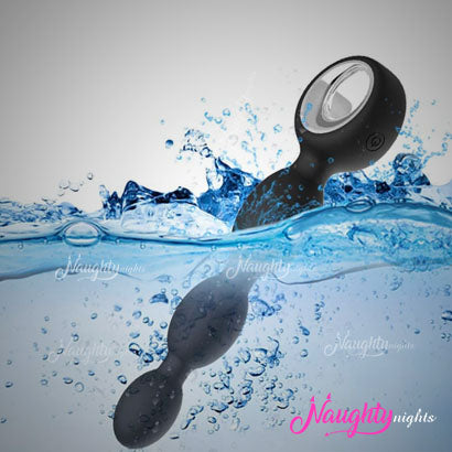Vibrating Anal Beads With Wireless Remote Control - USB Charging