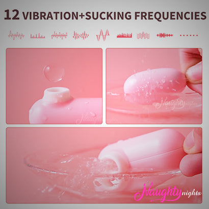 Dual Action Nipple + Egg Vibrator | USB Power